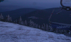 Lysá hora, pohled na východ