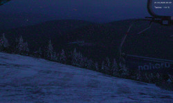 Lysá hora, pohled na východ