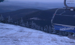 Lysá hora, pohled na východ