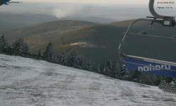 Lysá hora, pohled na východ