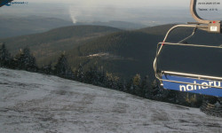 Lysá hora, pohled na východ