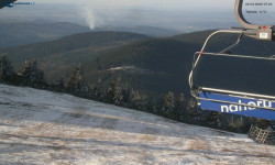 Lysá hora, pohled na východ