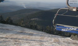 Lysá hora, pohled na východ