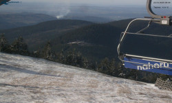 Lysá hora, pohled na východ