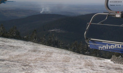 Lysá hora, pohled na východ