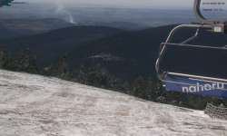 Lysá hora, pohled na východ