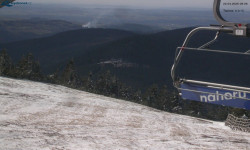 Lysá hora, pohled na východ