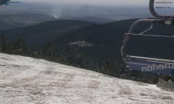 Lysá hora, pohled na východ