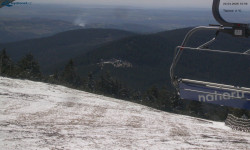 Lysá hora, pohled na východ