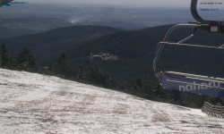 Lysá hora, pohled na východ