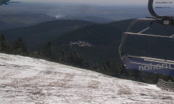 Lysá hora, pohled na východ