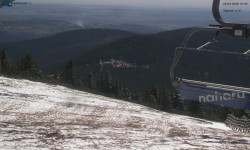 Lysá hora, pohled na východ