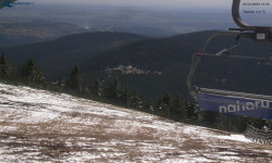 Lysá hora, pohled na východ