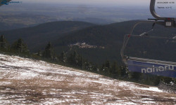 Lysá hora, pohled na východ