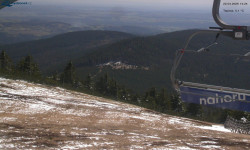 Lysá hora, pohled na východ