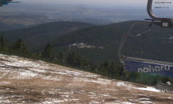 Lysá hora, pohled na východ