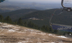 Lysá hora, pohled na východ