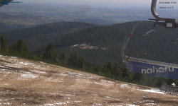 Lysá hora, pohled na východ