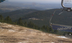 Lysá hora, pohled na východ