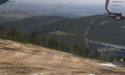 Lysá hora, pohled na východ