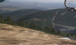 Lysá hora, pohled na východ