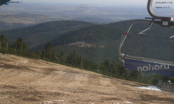 Lysá hora, pohled na východ