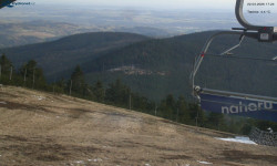 Lysá hora, pohled na východ