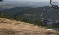 Lysá hora, pohled na východ