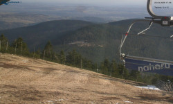 Lysá hora, pohled na východ