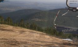 Lysá hora, pohled na východ