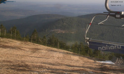 Lysá hora, pohled na východ