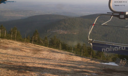 Lysá hora, pohled na východ