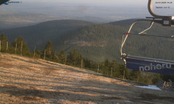 Lysá hora, pohled na východ