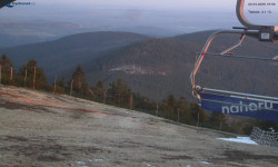 Lysá hora, pohled na východ