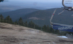 Lysá hora, pohled na východ