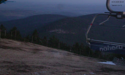 Lysá hora, pohled na východ