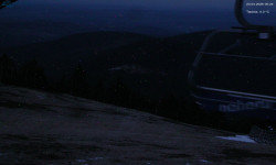 Lysá hora, pohled na východ