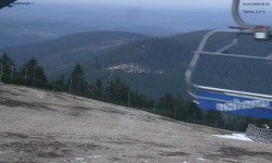 Lysá hora, pohled na východ