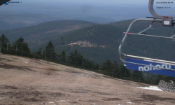 Lysá hora, pohled na východ