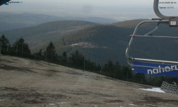 Lysá hora, pohled na východ