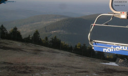 Lysá hora, pohled na východ