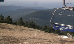 Lysá hora, pohled na východ