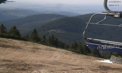 Lysá hora, pohled na východ