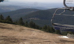 Lysá hora, pohled na východ