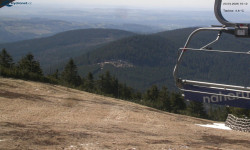 Lysá hora, pohled na východ