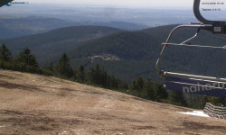 Lysá hora, pohled na východ