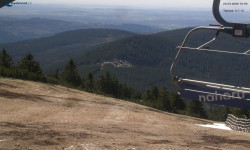 Lysá hora, pohled na východ