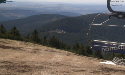 Lysá hora, pohled na východ