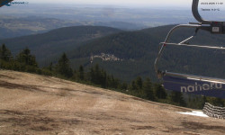 Lysá hora, pohled na východ