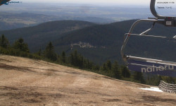 Lysá hora, pohled na východ